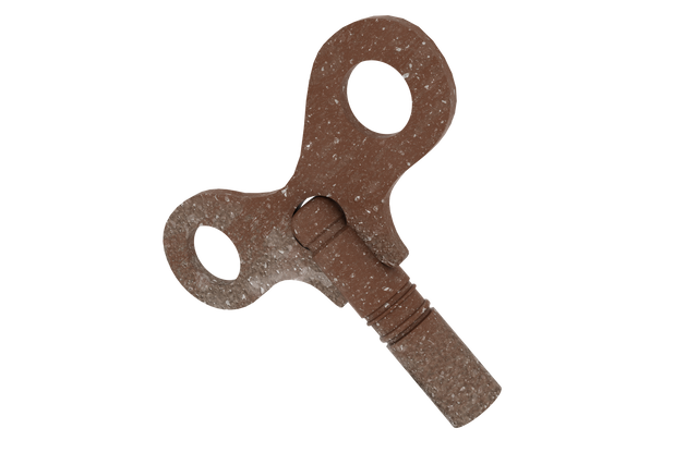 Rusty Old Clock Key on Transparent Background - Download Free Stock Videos Pikwizard.com