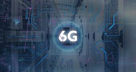 6G Technology in Advanced Data Server Environment - Download Free Stock Images Pikwizard.com