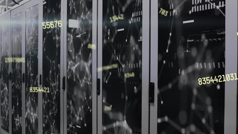 Animation of Network Connections Over Data Servers