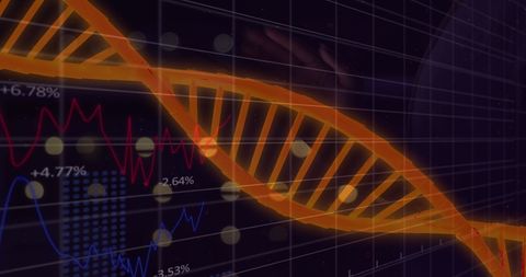 innovative dna and data analysis technology background - Download Free Stock Images Pikwizard.com