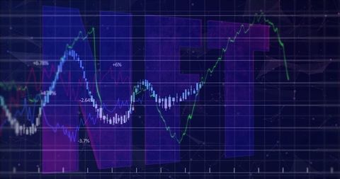 NFT Trading Analytics Dashboard with Graphs and Data Metrics
