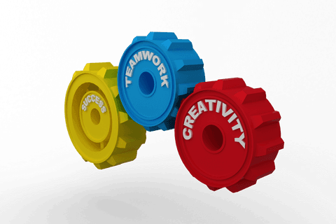 transparent vector gears with success teamwork creativity - Download Free Stock Videos Pikwizard.com
