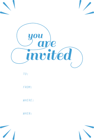 you are invited text stylized on transparent background - Download Free Stock Videos Pikwizard.com