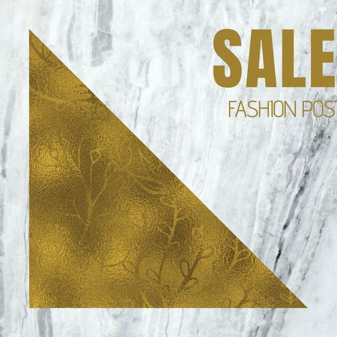 luxury marble gold fashion sale promotional banner - Download Free Stock Templates Pikwizard.com