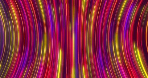 Vibrant Curved Neon Light Trails in Continuous Motion - Download Free Stock Images Pikwizard.com