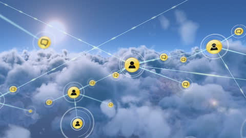 Global Network Connections in Virtual Cloud Environment