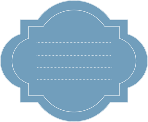 Stylish Blue Badge Emblem with Copy Space on Transparent Background - Download Free Stock Videos Pikwizard.com