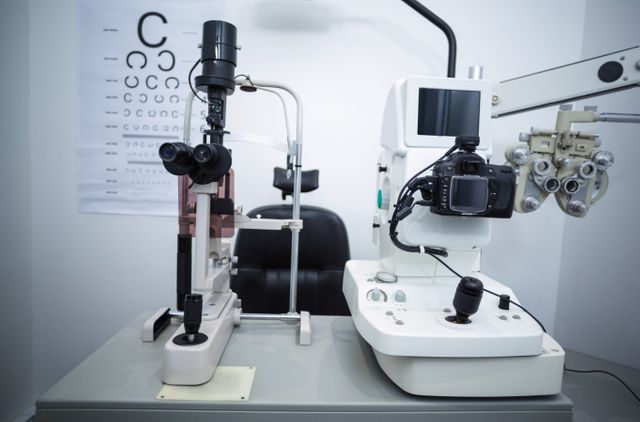 Modern Ophthalmology Clinic with Advanced Medical Equipment - Download Free Stock Photos Pikwizard.com