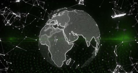 Global Digital Network and Data Analysis Concept - Download Free Stock Images Pikwizard.com