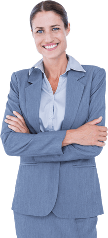 transparent confident businesswoman in formal suit smiling - Download Free Stock Videos Pikwizard.com