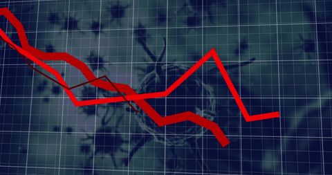 Economic Downturn During Health Crisis Visualization - Download Free Stock Images Pikwizard.com