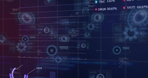 Digital Financial Analytics on Global Map - Download Free Stock Images Pikwizard.com
