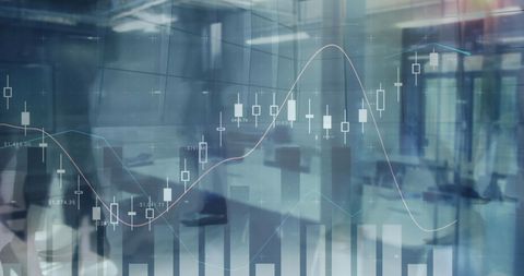 financial data visualization with business professionals in office - Download Free Stock Images Pikwizard.com
