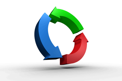 Colorful Circular Arrows on Transparent Background - Download Free Stock Videos Pikwizard.com