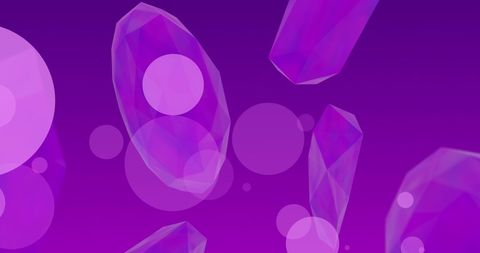 Abstract Geometric Shapes on Vivid Purple Background - Download Free Stock Images Pikwizard.com