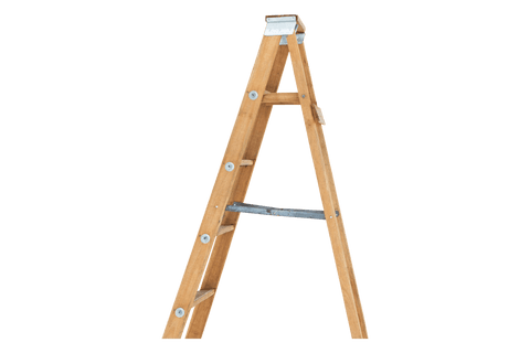 transparent isolated wooden step ladder tools and diy - Download Free Stock Videos Pikwizard.com