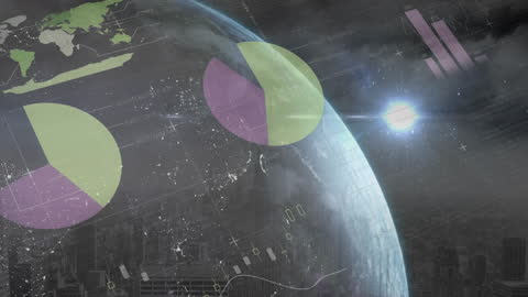 Global Data Analysis with Overlaid Statistical Graphics