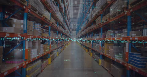 Warehouse Analytics and Inventory Management Concept