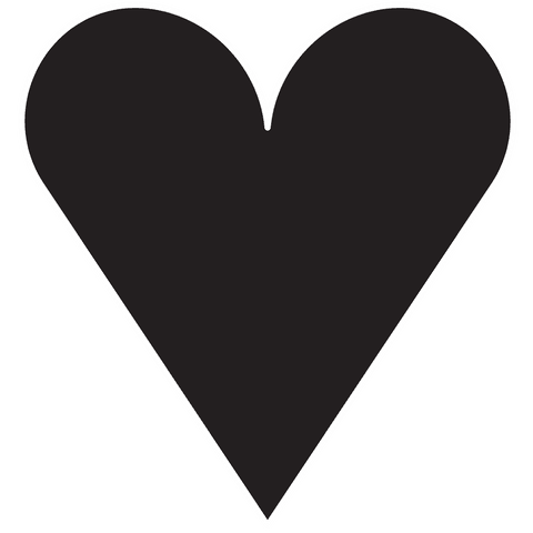Black Abstract Heart Shape on Transparent Background - Download Free Stock Videos Pikwizard.com