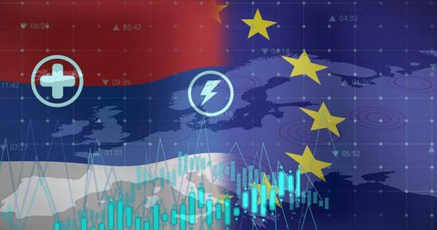 Medical Data and Financial Trends in Europe and Serbia - Download Free Stock Images Pikwizard.com
