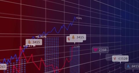 Rising Analytics Data Dashboards and Metrics Visualizations