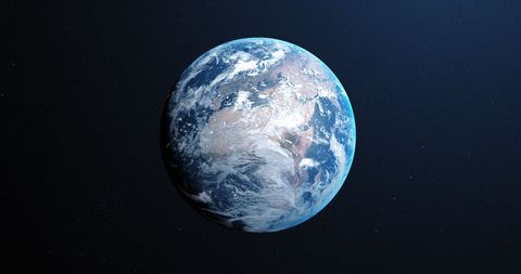 Satellite View of Earth from Space Showing Detailed Topography - Download Free Stock Images Pikwizard.com