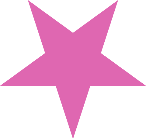 pink six-pointed star polygon on transparent background - Download Free Stock Videos Pikwizard.com