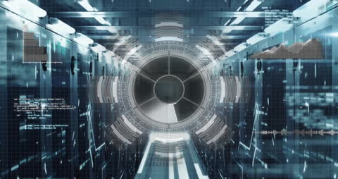 Futuristic Data Processing in a High-Tech Server Environment