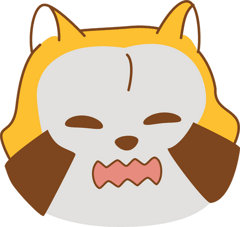 cartoon fox with snarling expression on transparent background - Download Free Stock Videos Pikwizard.com