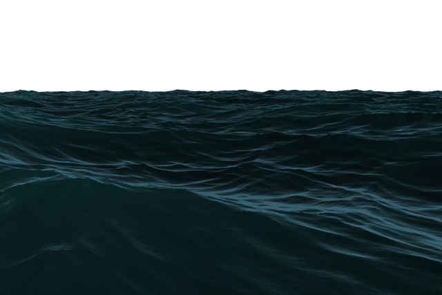 Transparent Ocean Waves with Dark Blue Rough Sea at Night - Download Free Stock Videos Pikwizard.com