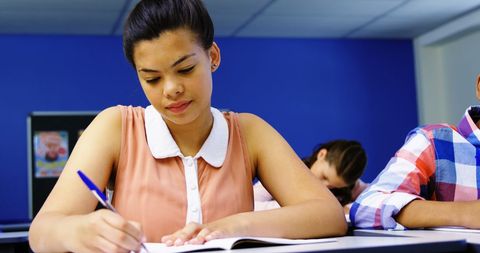 Focused Students Engaged in Classroom Learning Environment - Download Free Stock Images Pikwizard.com