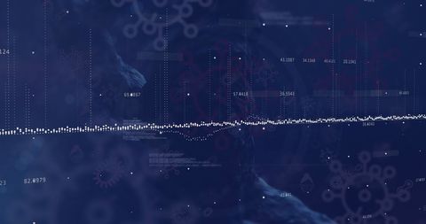 data analysis and research on dna and covid-19 dynamics - Download Free Stock Images Pikwizard.com