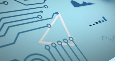 Digital Animation of Circuit and Geometric Shapes