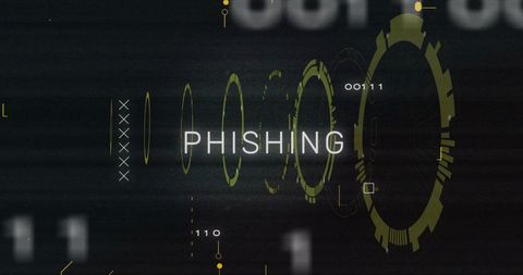 Phishing Warning Digital Data Cyber Security Concept - Download Free Stock Images Pikwizard.com
