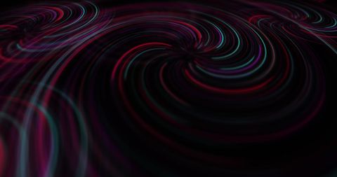 Dynamic Swirling Neon Patterns on Black Background - Download Free Stock Images Pikwizard.com