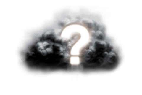 question mark in dark cloud on transparent background - Download Free Stock Videos Pikwizard.com