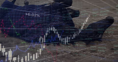 Data Analytics Overlaying Business Meeting Concept