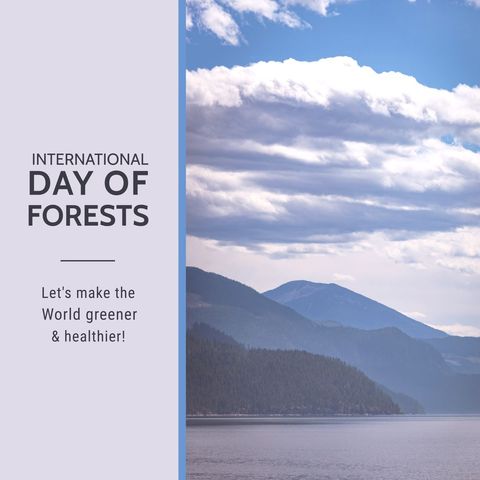 International Day of Forests Promoting Environmental Awareness - Download Free Stock Templates Pikwizard.com