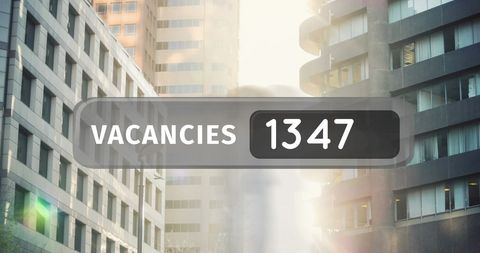 Digital Concept Highlighting Job Vacancies in Urban Area - Download Free Stock Images Pikwizard.com