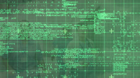 Digital Data Overlay on Running Medical Team in Hospital