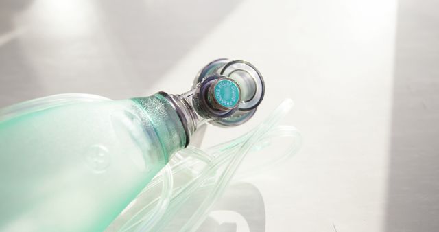 Medical Respiratory Device with Tubing in Bright Light - Download Free Stock Images Pikwizard.com