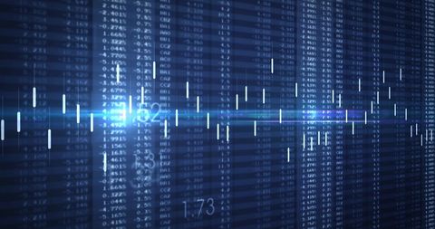 Abstract Financial Stock Market Chart and Numbers Display - Download Free Stock Images Pikwizard.com
