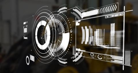 Futuristic Stock Market Data Analysis with Digital Interface - Download Free Stock Images Pikwizard.com