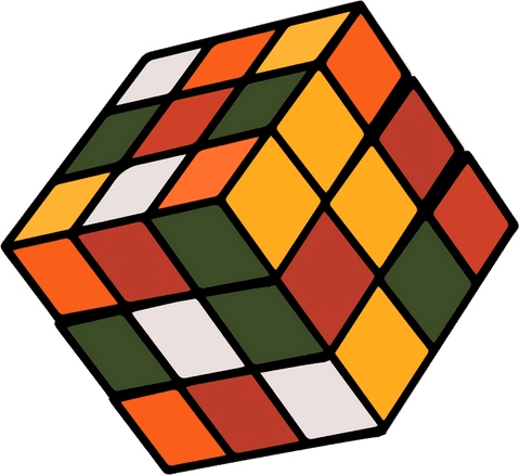 transparent scrambled 3d twisty puzzle design on clear background - Download Free Stock Videos Pikwizard.com