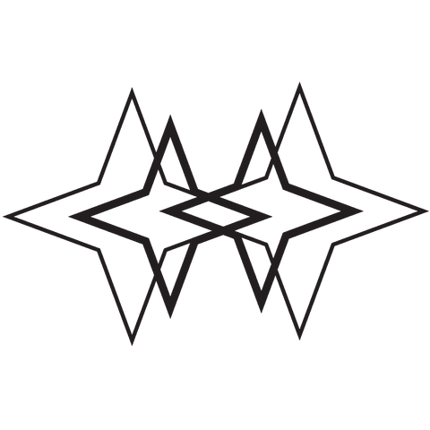 abstract interlocking star design on transparent background - Download Free Stock Videos Pikwizard.com