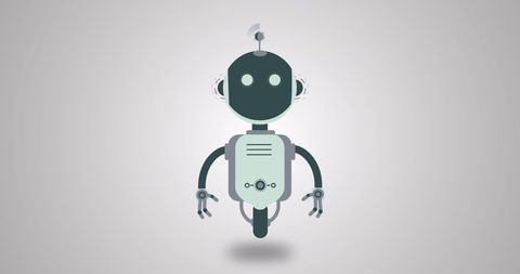 Ai chatbot icon with data network and digital interface