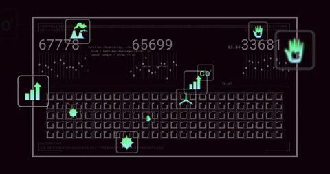 Advanced digital metrics and data visualization interface