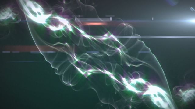 Abstract animation features glowing white gas with fluid motion against a dark background, creating an ethereal and dynamic visual. Suitable for use in backgrounds, presentations, digital art projects, and as a visual element in scientific or futuristic themed applications.