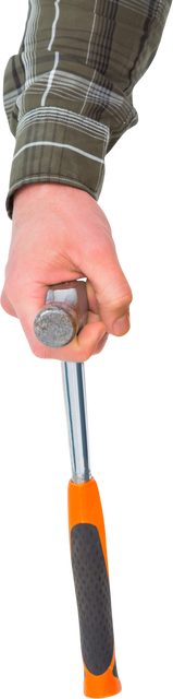 Hand Holding Hammer Isolated PNG Image on Transparent Background - Download Free Stock Videos Pikwizard.com