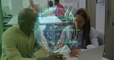Team Collaboration and Digital Strategy in Modern Office